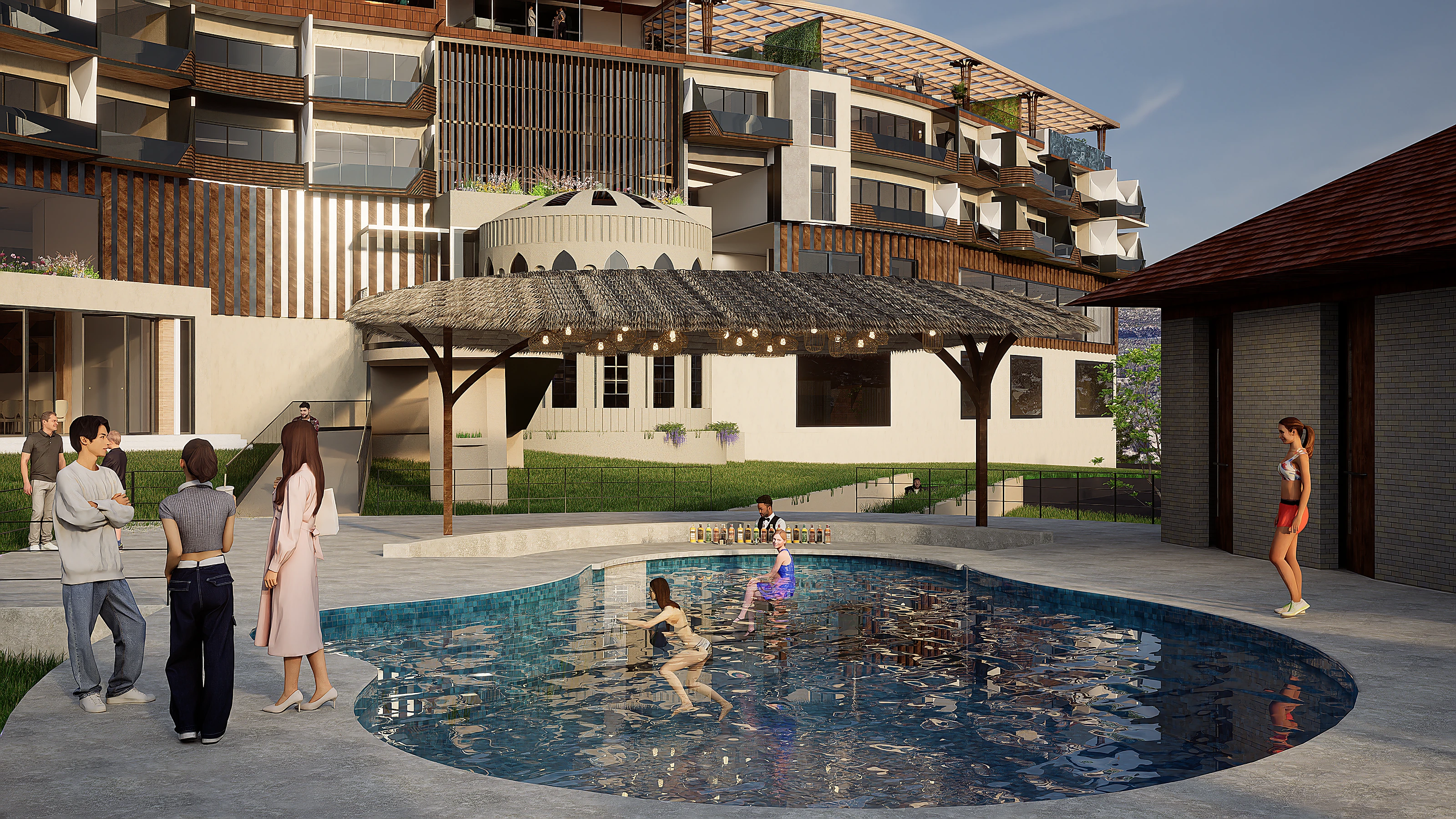 Pool Terrace